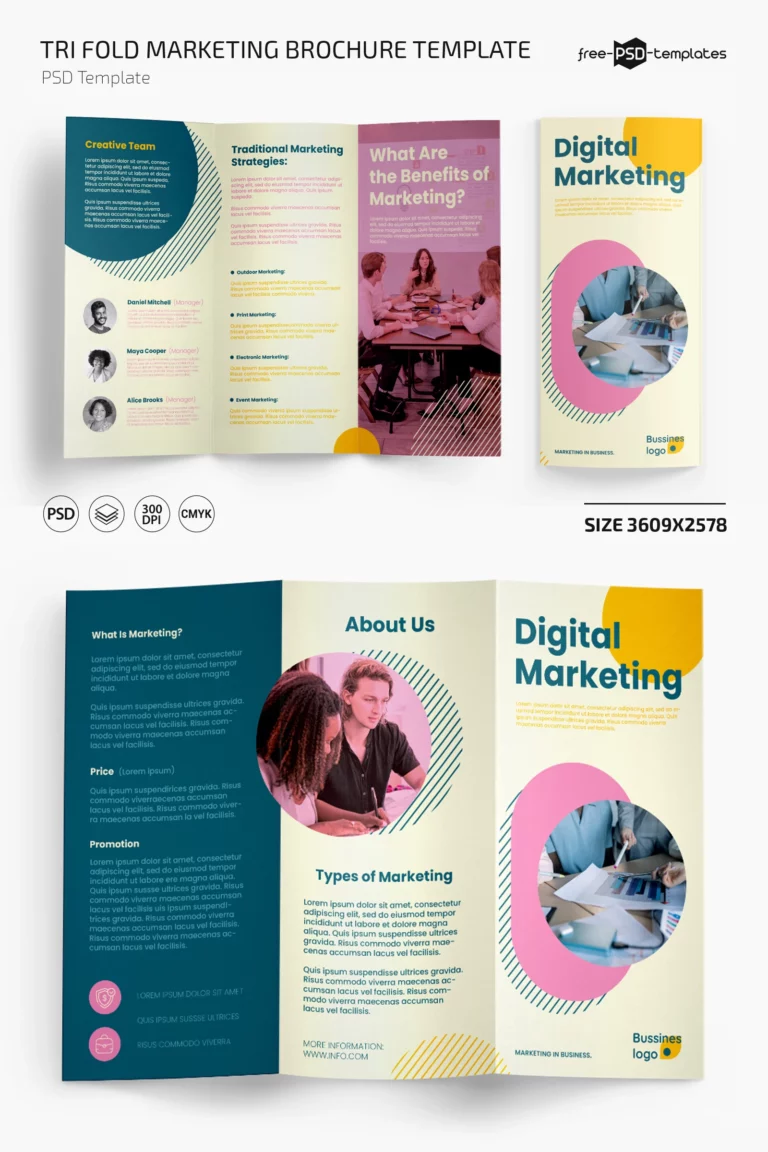 3 Fold Brochure Templates Free Download: Elevate Your Marketing Materials