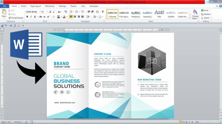 4-Page Brochure Template: A Comprehensive Guide to Design and Customization