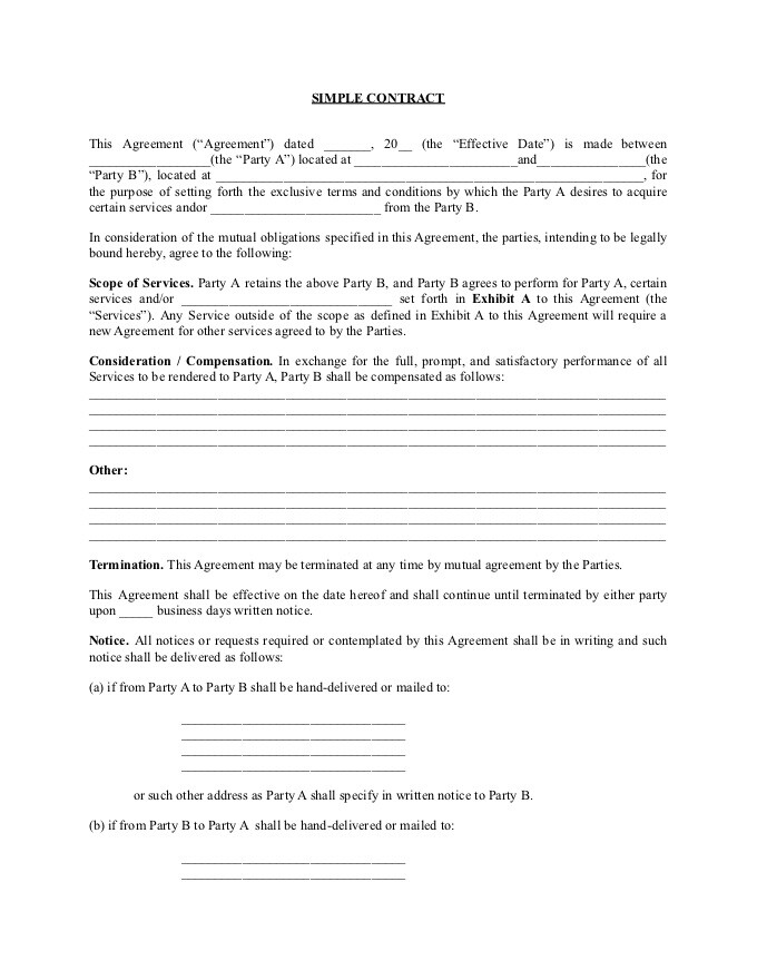 Agreement Form Sample: A Comprehensive Guide to Creating Legally Binding Contracts