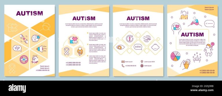 Autism Brochure Templates: Empowering Awareness and Support