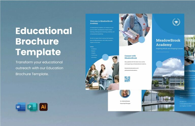 Brochure Templates for Education: A Comprehensive Guide to Effective Marketing