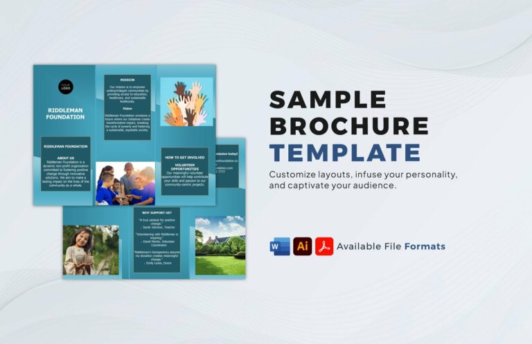 Brochure Templates PDF: A Comprehensive Guide to Free Downloads