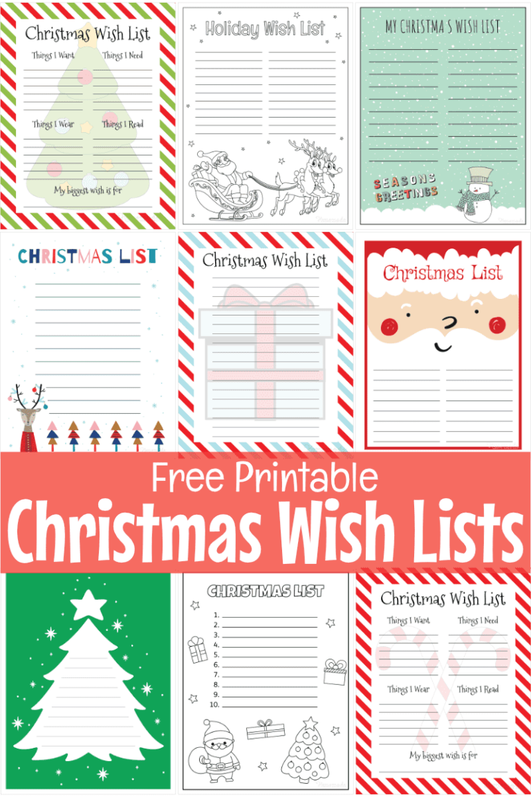 Christmas Wish List Printable Free: The Ultimate Guide to Creating and Using Your List