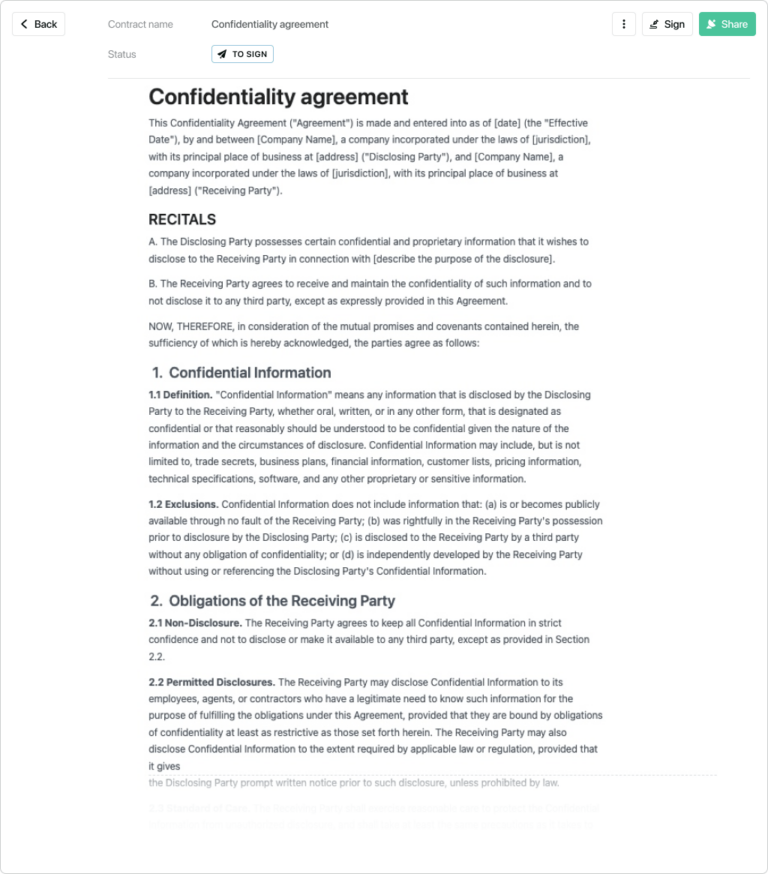 Confidentiality Agreement Templates: A Comprehensive Guide for Protecting Sensitive Information