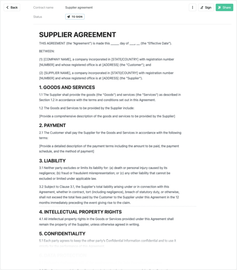 Contract Agreement With Suppliers: A Comprehensive Guide to Effective Collaboration