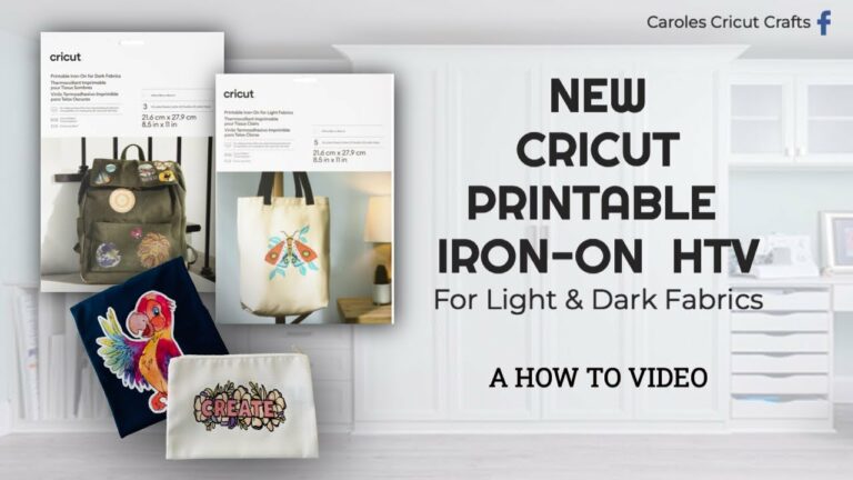 Craft with Confidence: A Guide to Cricut Printable Iron On