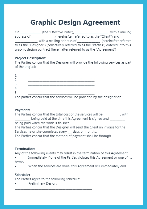 Design Agreement Template: A Comprehensive Guide to Protecting Your ...