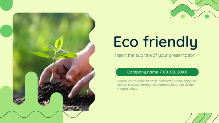 Eco Friendly PPT Templates: A Guide to Sustainable Presentations