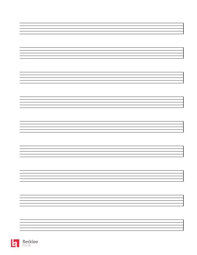 Empty Sheet Music Printable: A Comprehensive Guide for Musicians