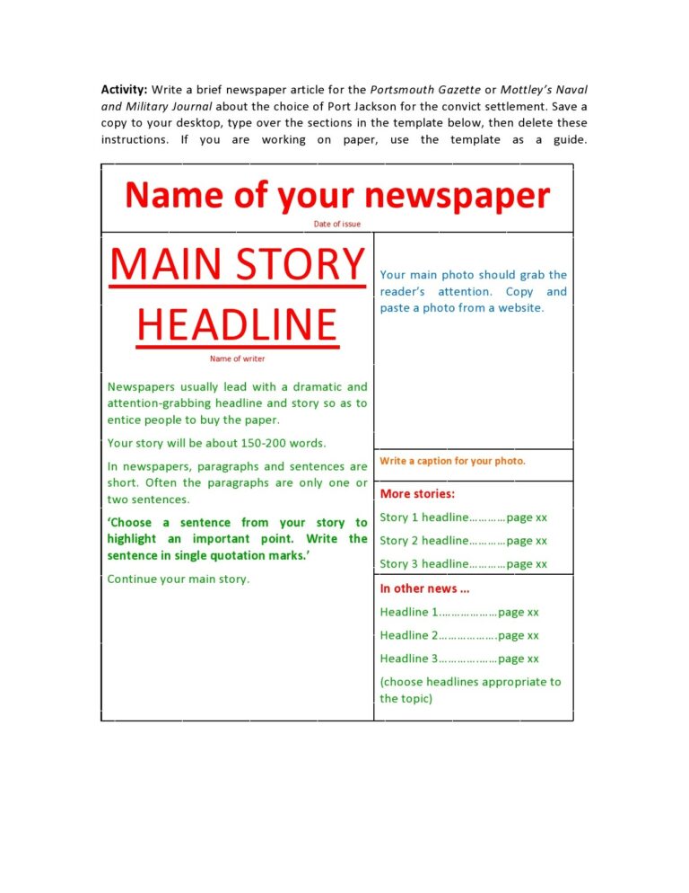 Essential News Report Templates: A Comprehensive Guide