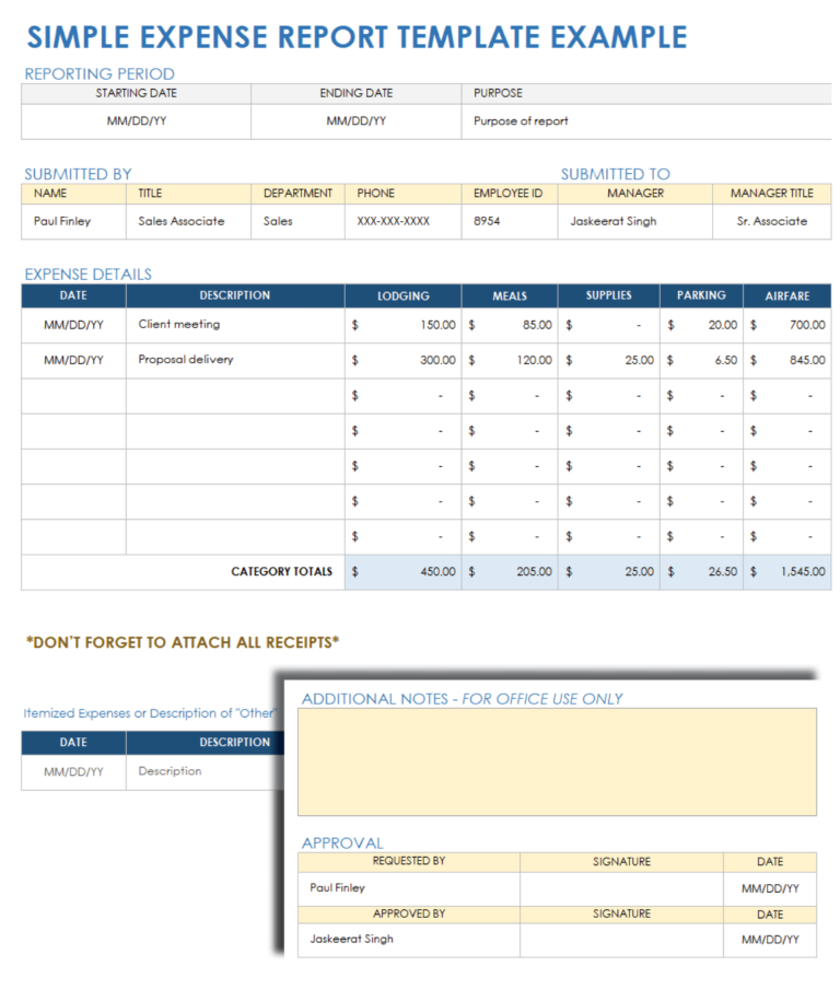 Excel Expense Report Templates: Streamline Your Expense Management