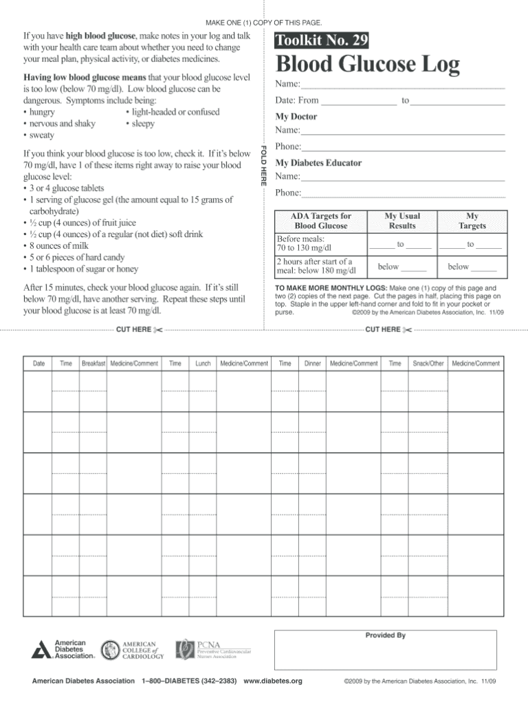 Free Printable Blood Sugar Log Sheet: A Comprehensive Guide to Managing Diabetes