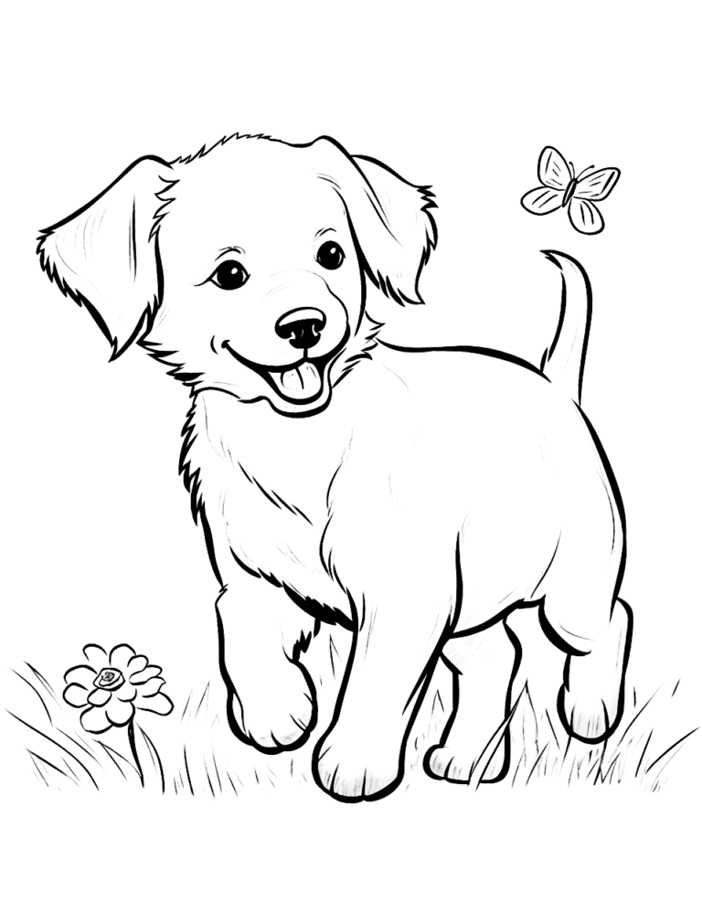 Free Printable Puppy Coloring Sheets: Unleash Creativity and Imagination