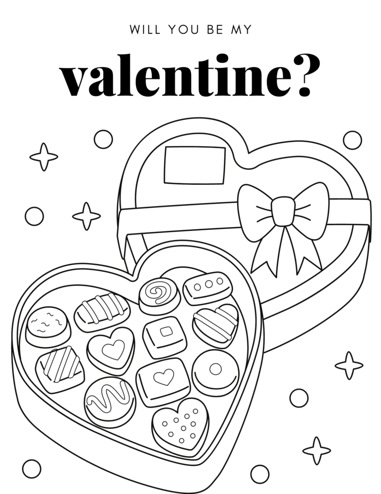 Free Printable Valentine’s Day Coloring Pages for a Heartfelt Celebration