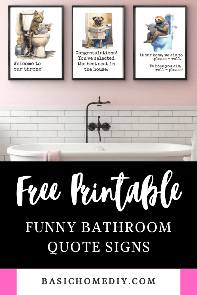 Free Printable Wall Art For Bathroom: Enhance Your Bathroom Decor