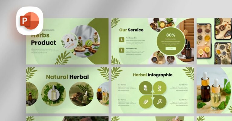 Herbal PPT Templates: Elevate Your Presentations with Nature’s Essence