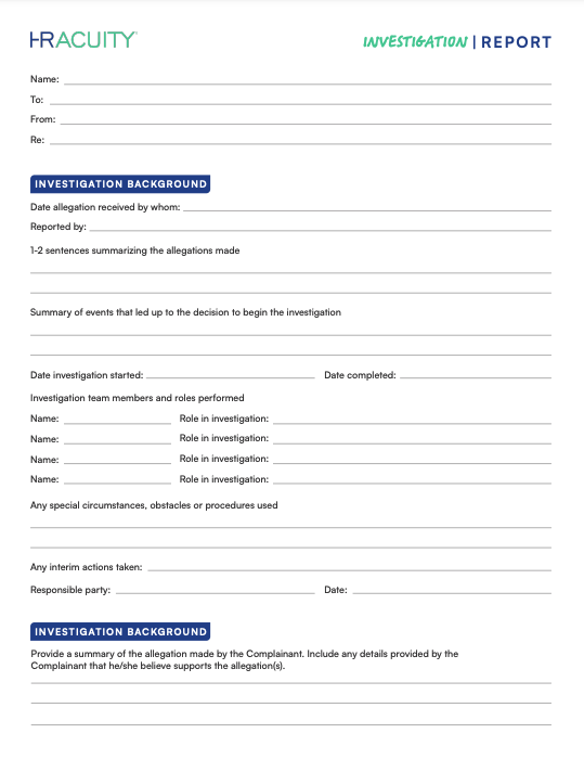 Investigation Report Templates: A Comprehensive Guide to Accuracy and Efficiency