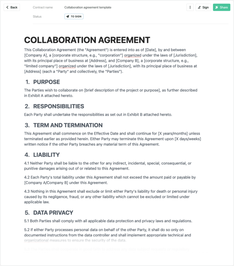 Joint Agreement Template: A Comprehensive Guide for Collaboration