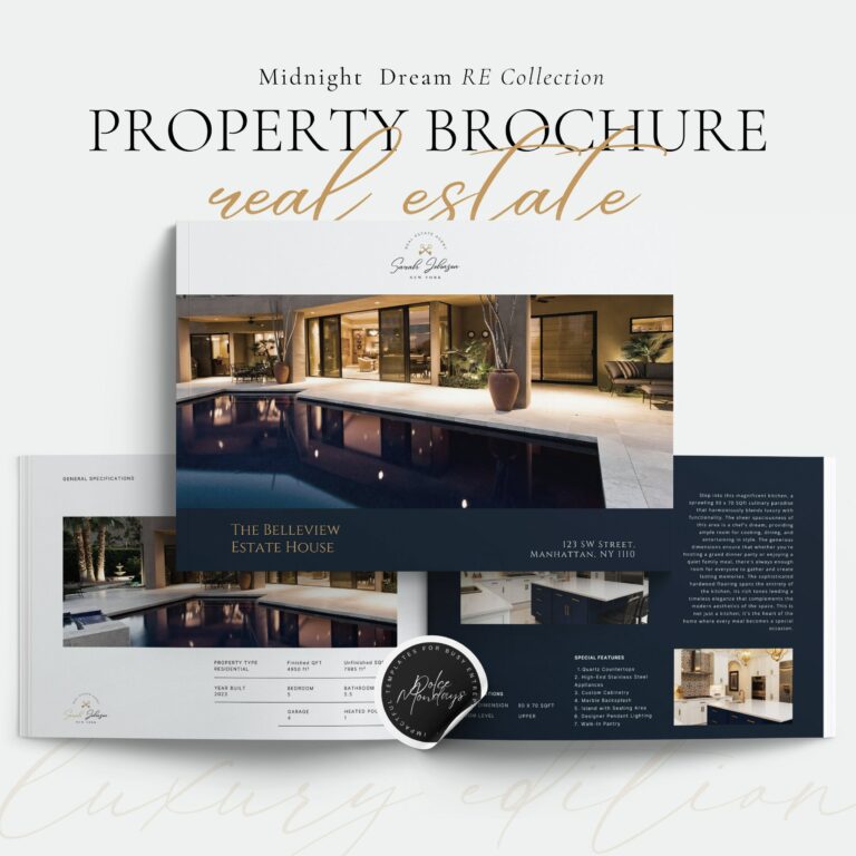 Luxury Real Estate Brochure Templates: A Guide to Creating Impactful Marketing Materials