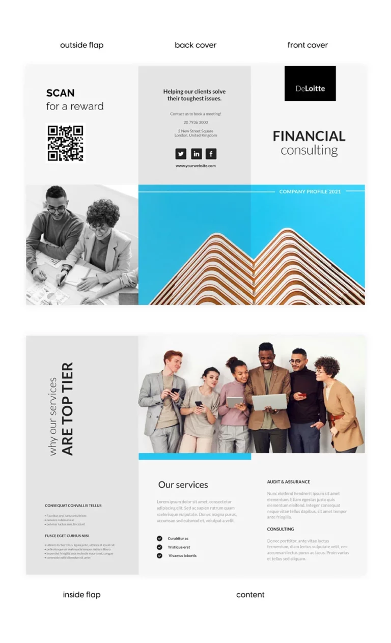 One Page Brochure Examples: Design, Structure, and Best Practices