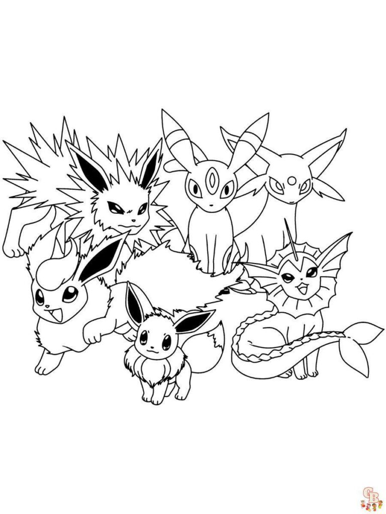 Pokémon Free Printable Coloring Pages: An Immersive Adventure for Kids and Fans