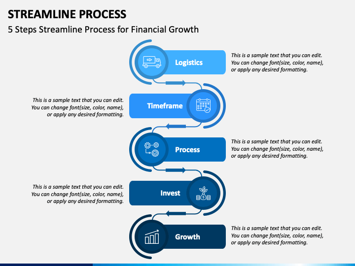 PPT Templates for Process Flow: Enhancing Communication and Streamlining Processes