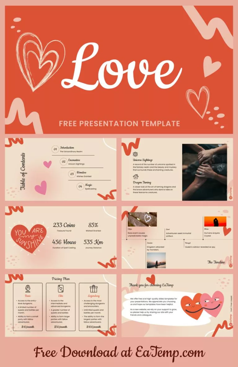 PPT Templates Love: The Ultimate Guide to Captivating Presentations