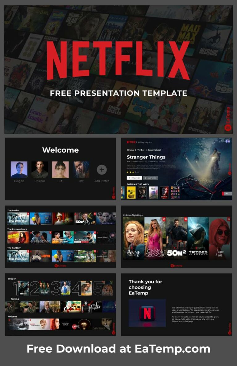 PPT Templates Netflix: A Comprehensive Guide to Enhance Your Presentations