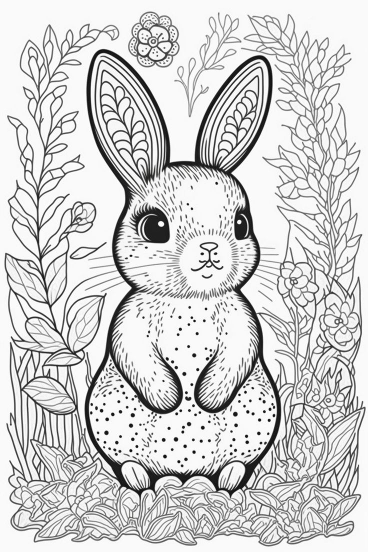 Printable Bunny Pictures To Color: Unleash Your Inner Artistry