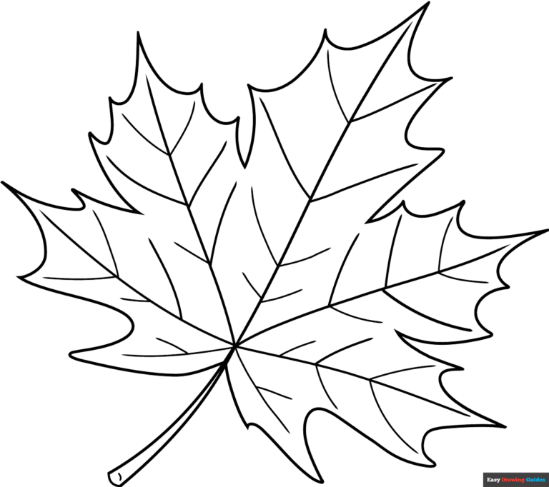 Printable Maple Leaf Template: Unleash Your Creativity