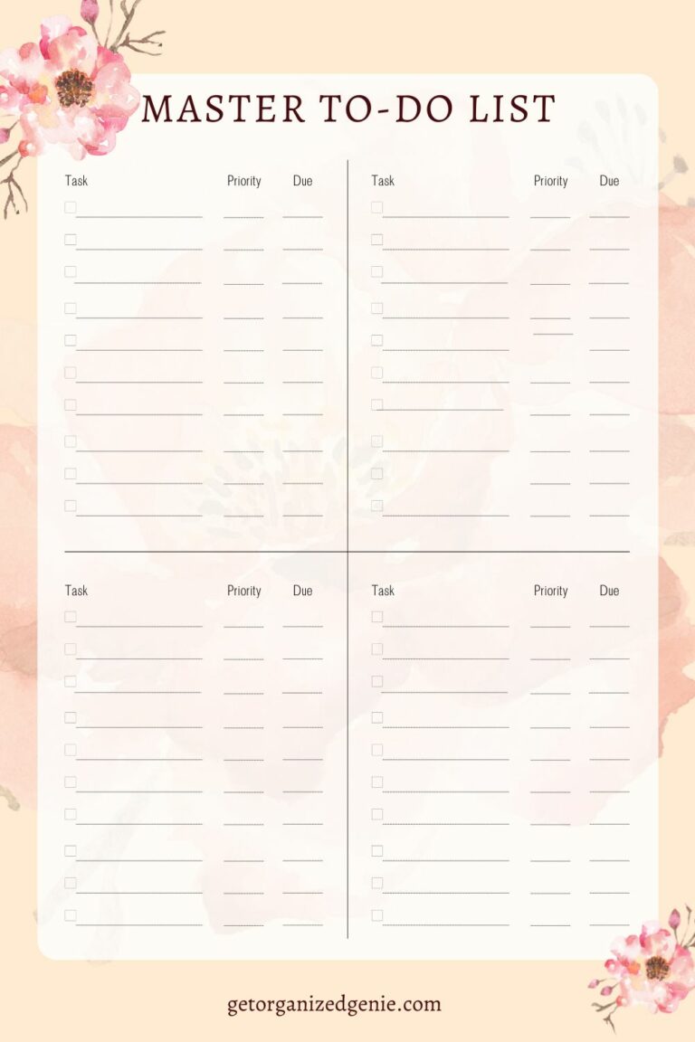 Printable To Do Lists: A Comprehensive Guide to Boost Productivity