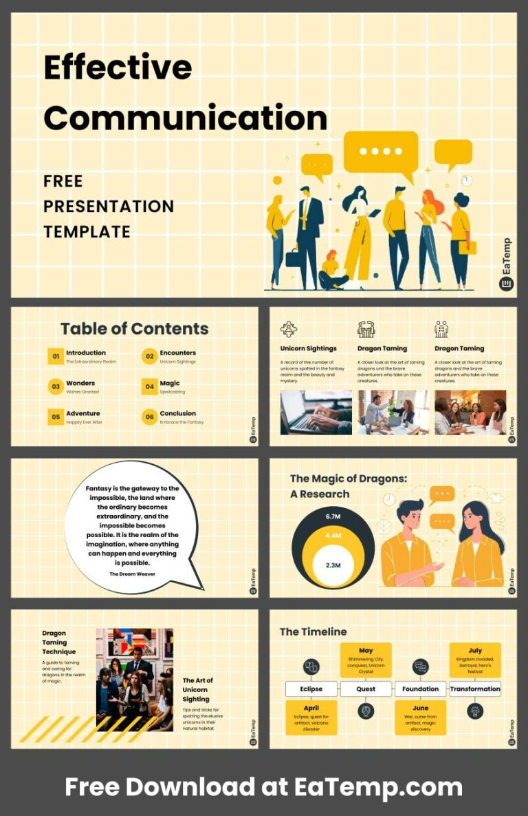 Psychology PPT Templates: Enhancing Presentations for Impactful Communication