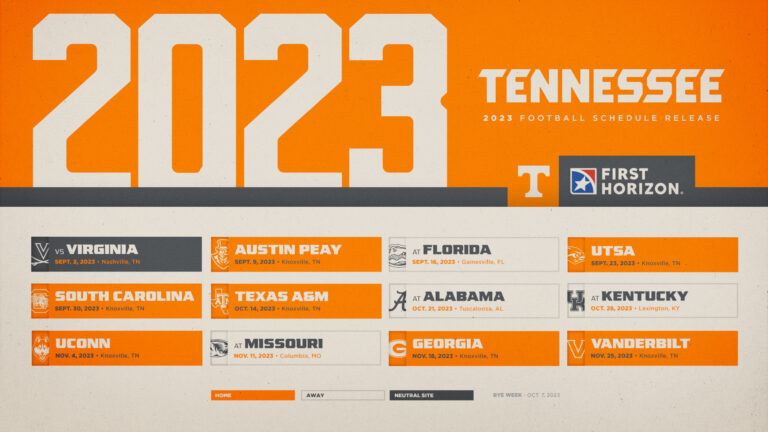 Tennessee Football Schedule 2025 Printable: Your Essential Guide to the Upcoming Season