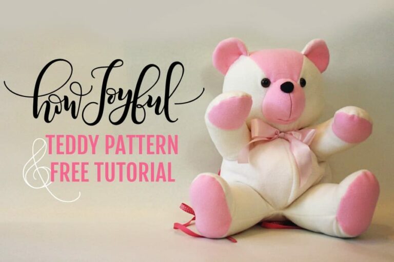 Beginner Printable Teddy Bear Pattern: A Comprehensive Guide for Creating Adorable Plushies