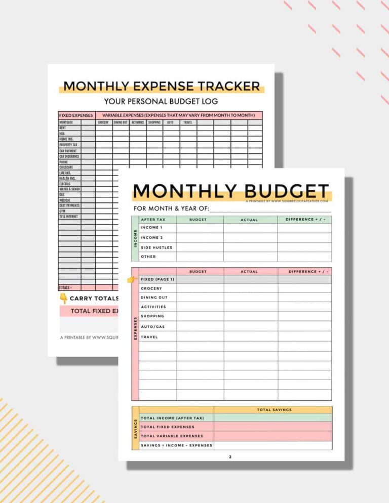 Free Printable Budget Planner PDF: A Comprehensive Guide to Financial Planning