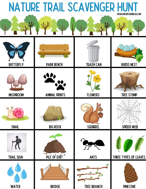 Free Printable Nature Scavenger Hunt: Engage in Nature’s Wonders