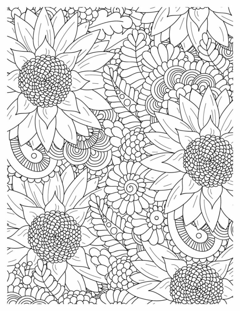 Free Printables Of Flowers: A Floral Paradise for Creativity and Decor