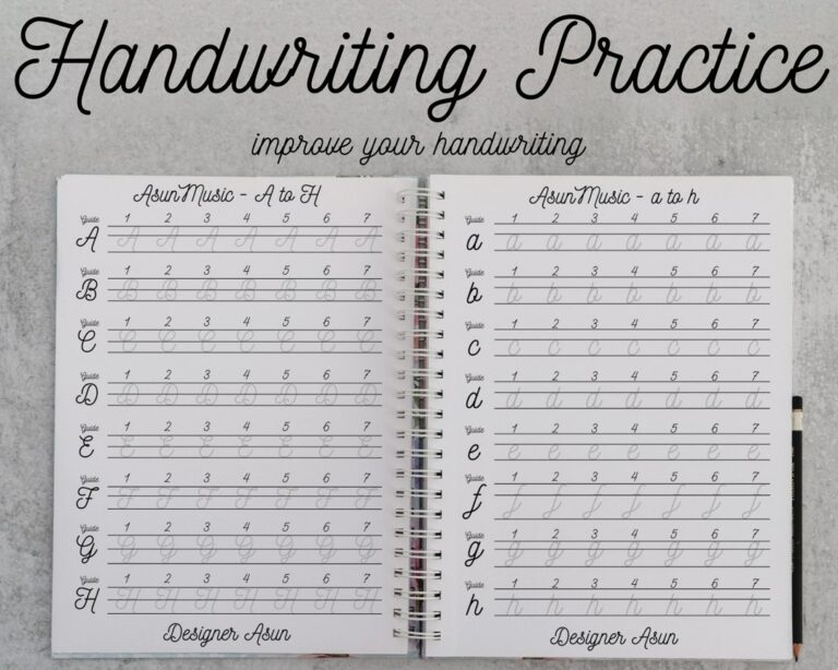 Handwriting Practice Pages Printable: A Comprehensive Guide for All Levels